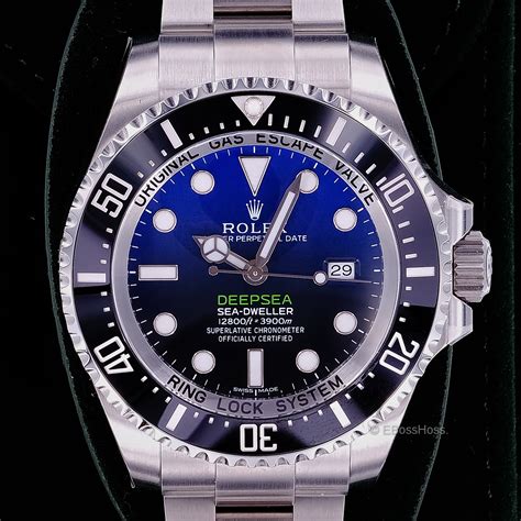 rolex deepsea d-blue dial price|rolex sea dweller deep price.